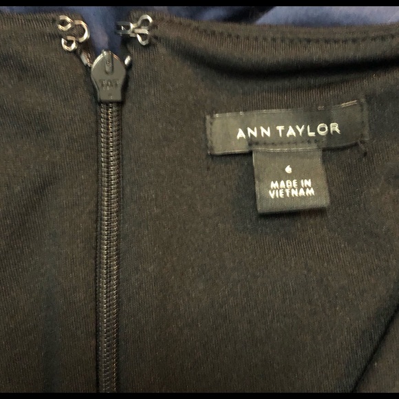 Ann Taylor black ponte sheath dress - Picture 5 of 6